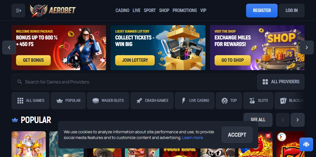 Aerobet Casino